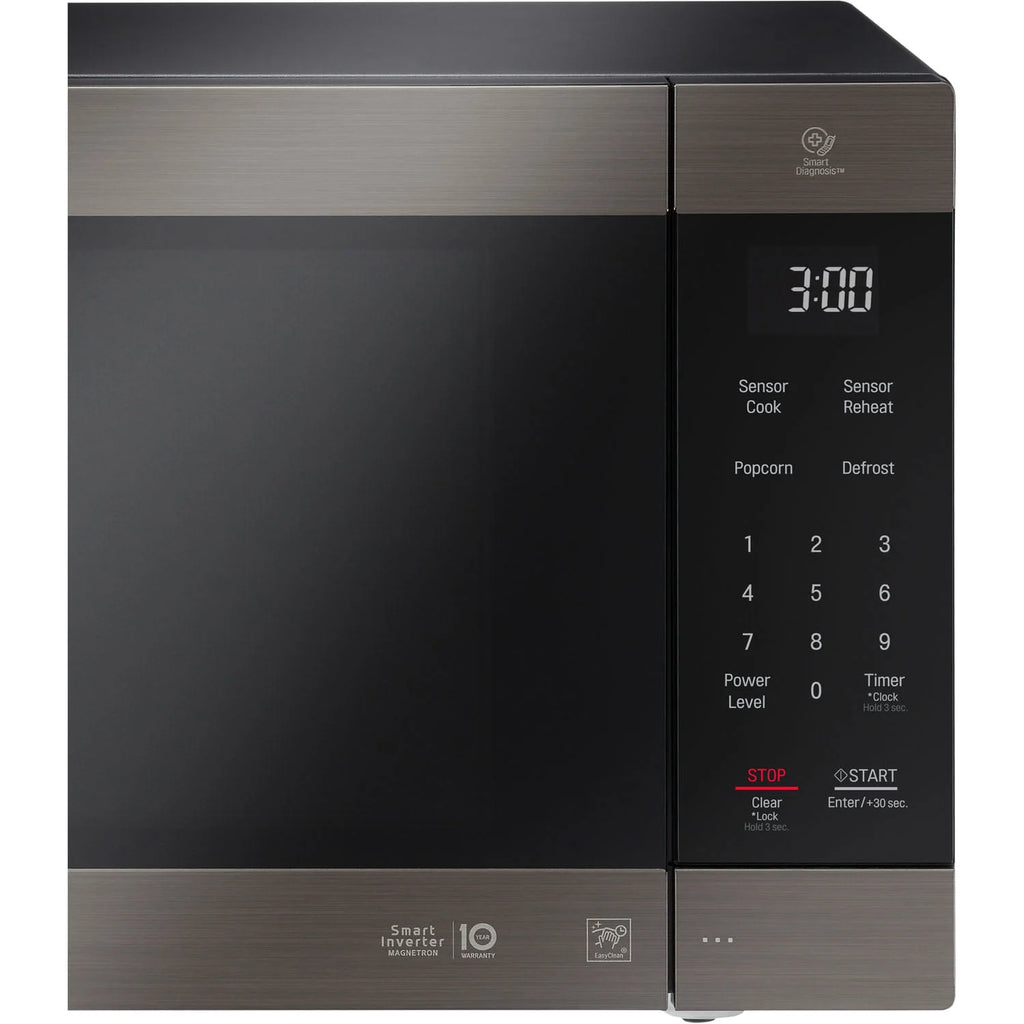 LG NeoChef 2.0 Cu. Ft. 1200W Countertop Microwave, Black Stainless Steel I169