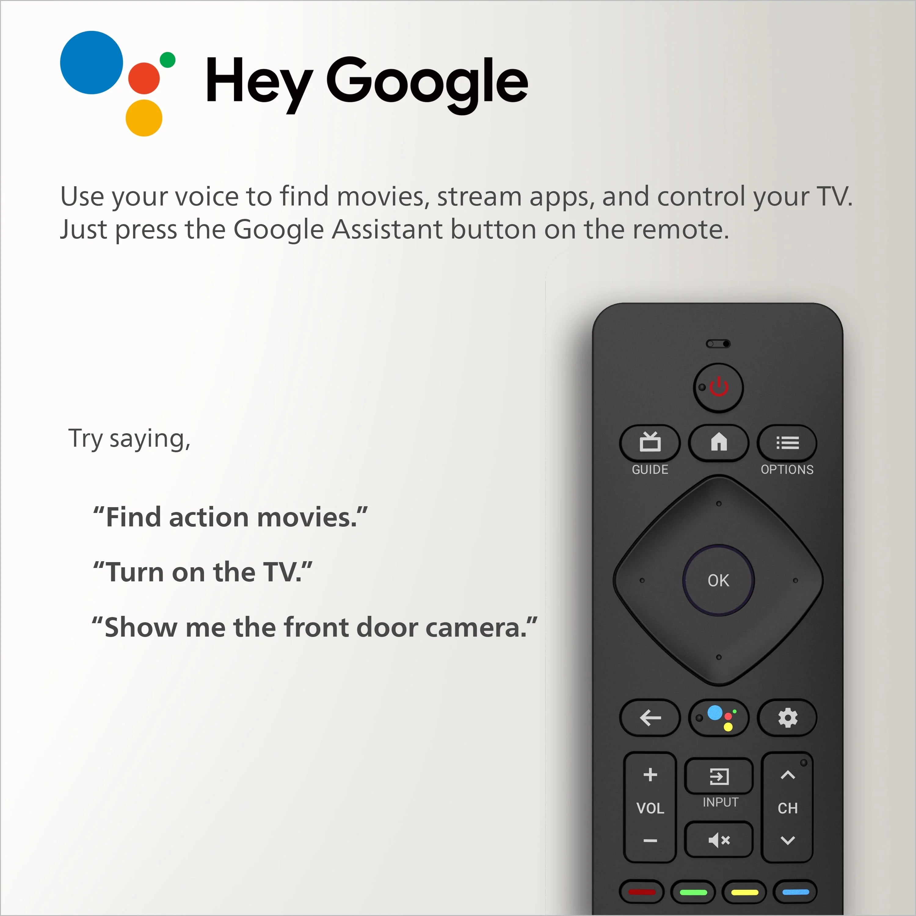 Philips 55" 4K Ultra HD Google Smart LED TV S282