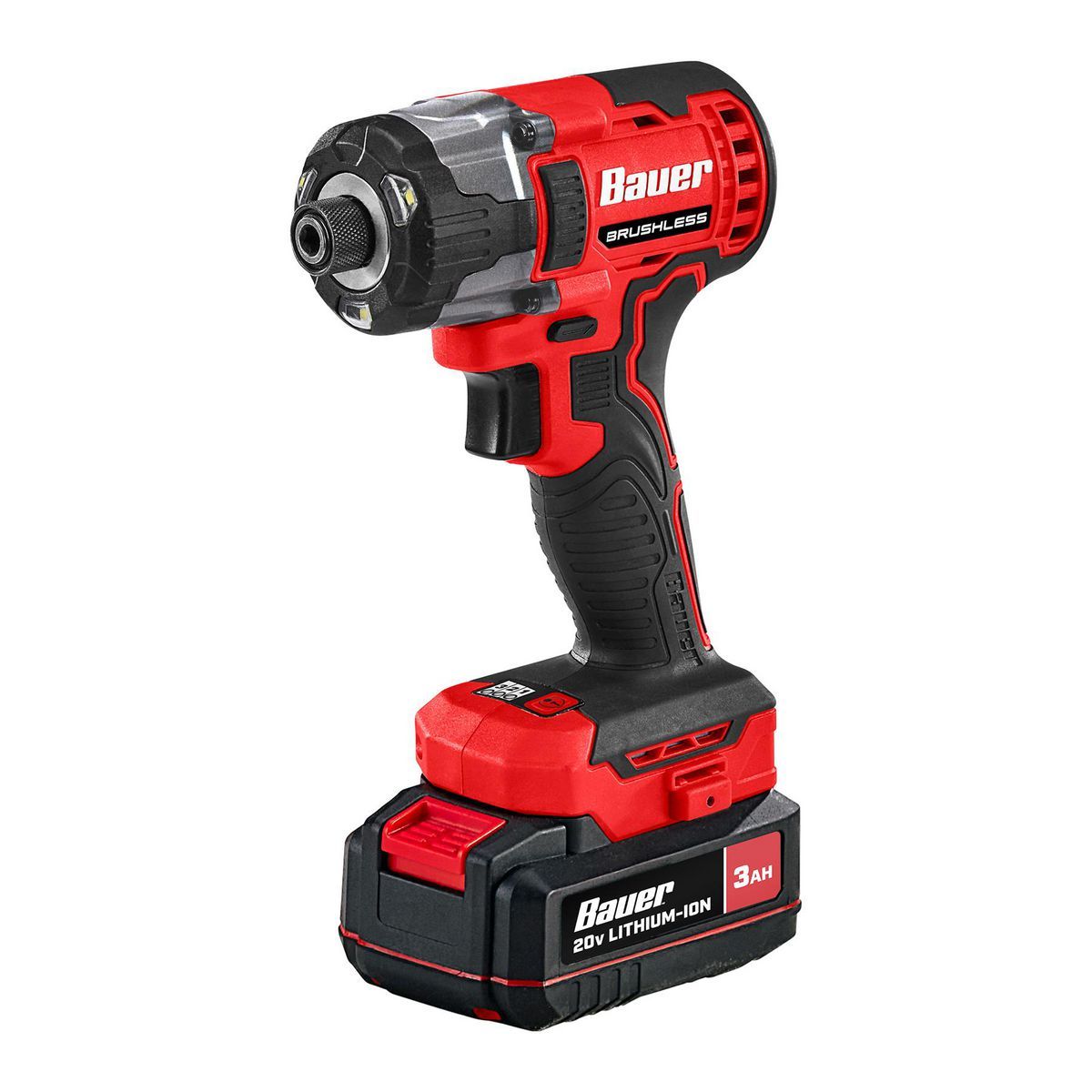 BAUER 20V Brushless Cordless 3-Speed Impact Driver - Tool Only D17063