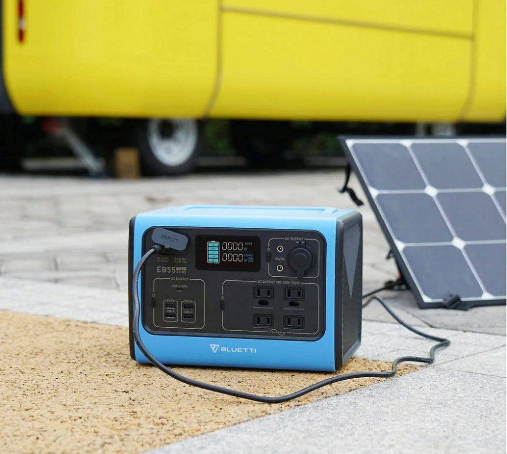 BLUETTI EB55 Portable Power Station 700W 537Wh Q622