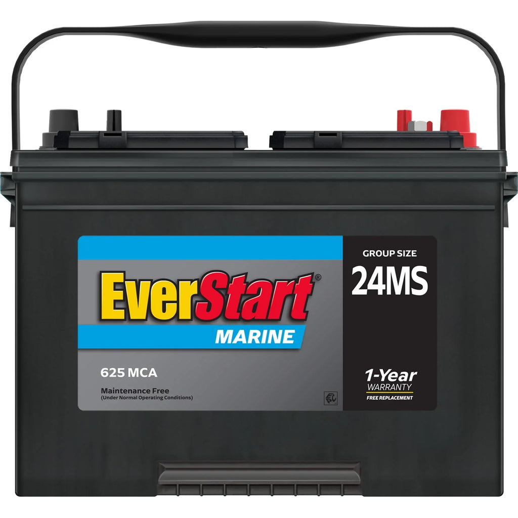 EverStart Lead Acid Marine Starting Battery Group Size 24MS 12V 625 MCA S381739