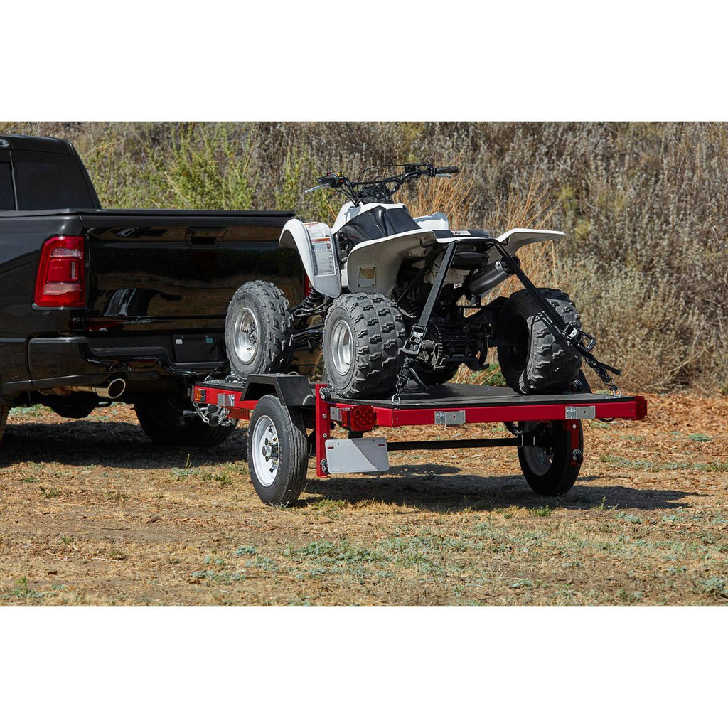 HAUL-MASTER 1720 lb. Capacity 4 ft. x 8 ft. Folding Trailer K33488