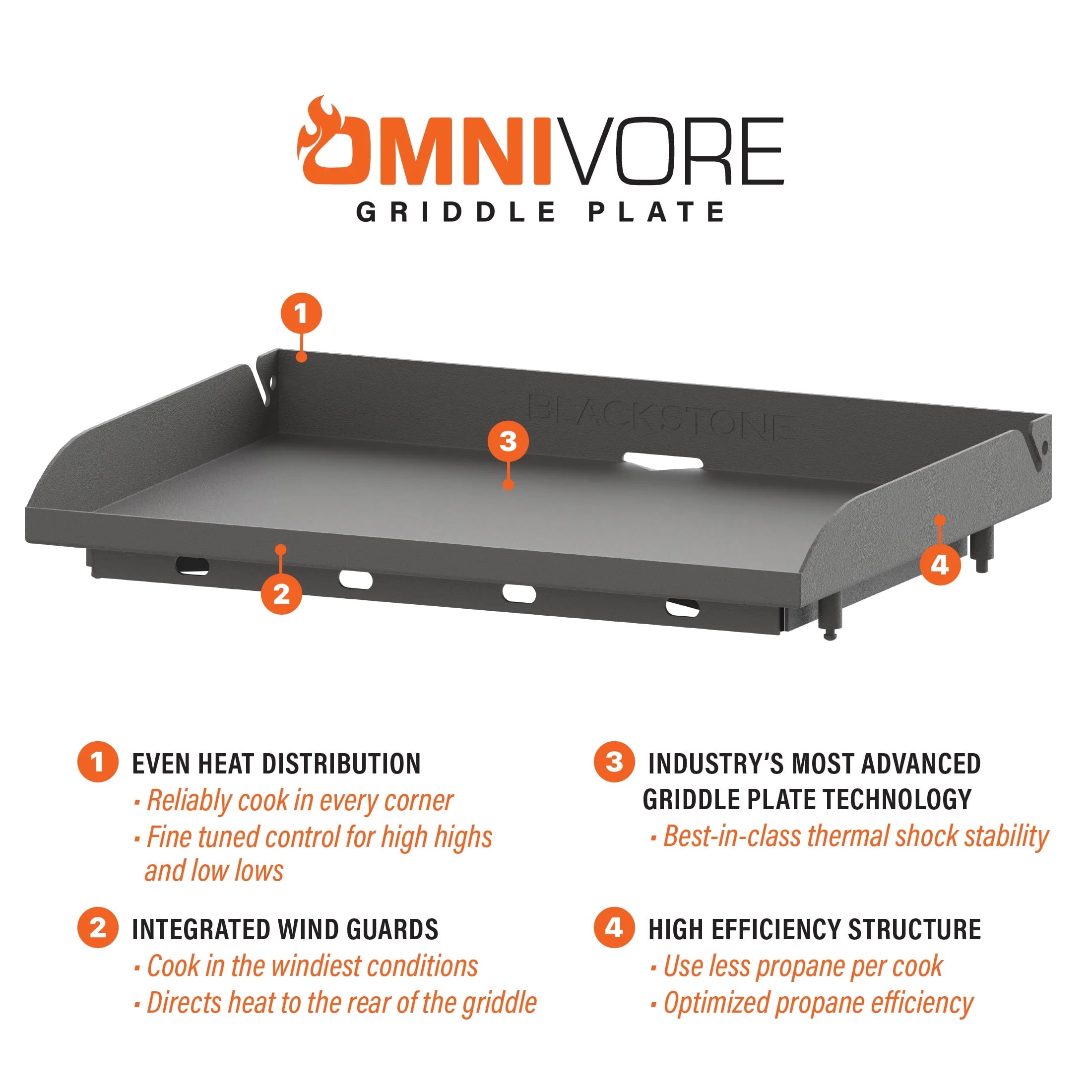Blackstone Adventure Ready 22 Omnivore Propane Griddle with Stand D505348