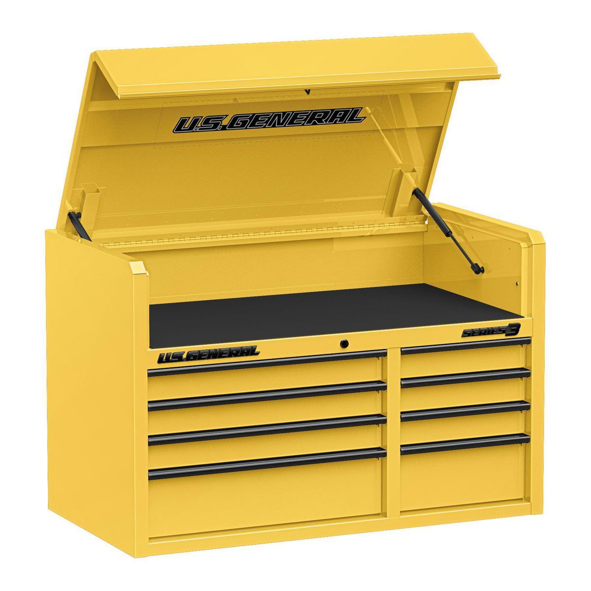 U.S. General 42 in. Top Chest, Series 3, Black E847