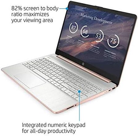 HP 15.6" Ryzen 5 8GB 256GB Laptop Rose Gold I4619