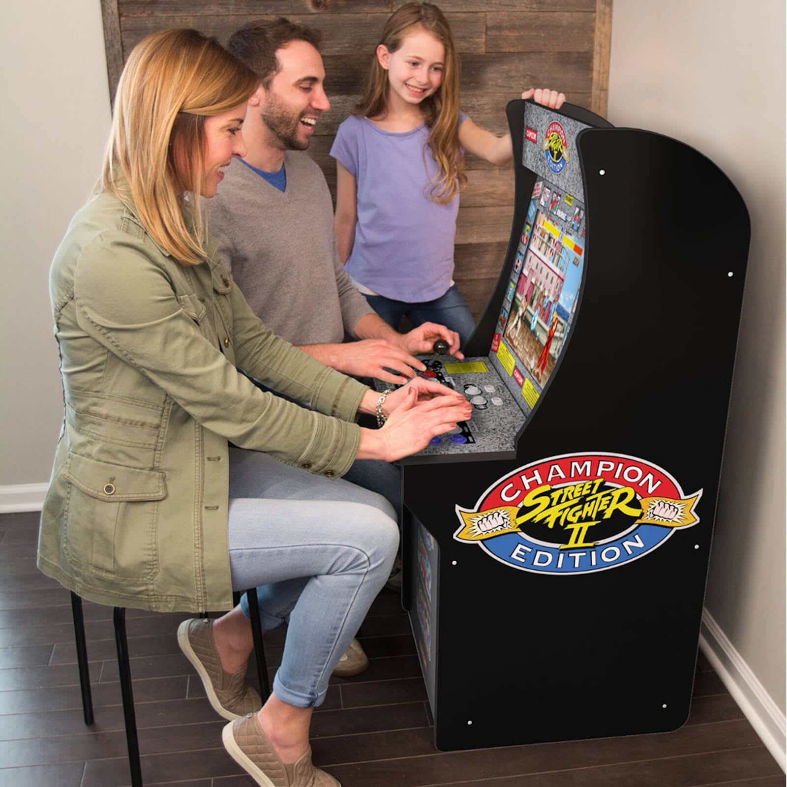 Arcade1Up Street Fighter II Arcade Cabinet Y40999