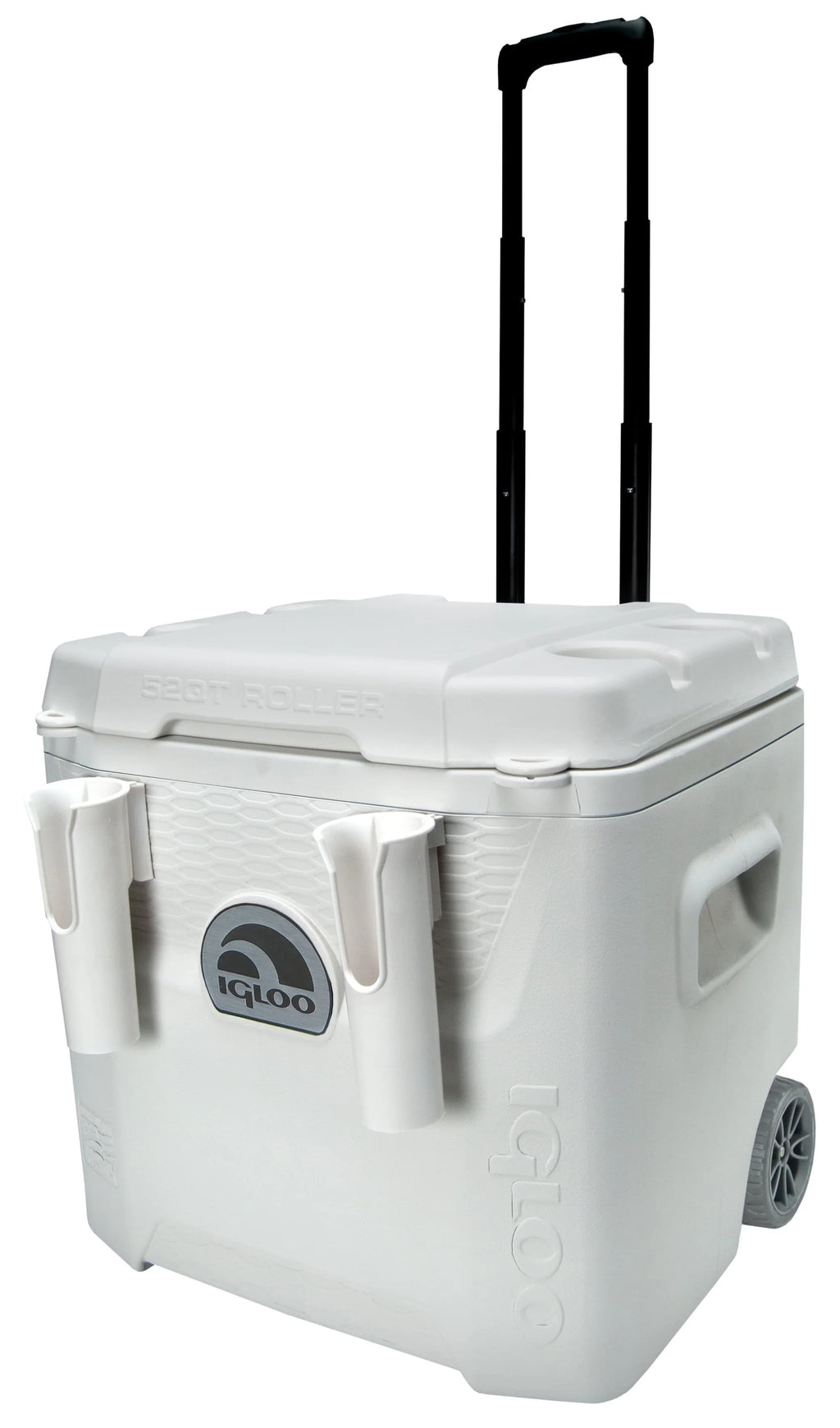 Igloo 52 QT 5-Day Marine Cooler with Wheels, White O609