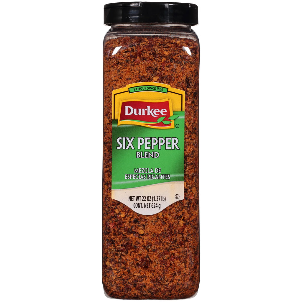 Durkee® Six Pepper Blend 22 oz. Shaker P18695