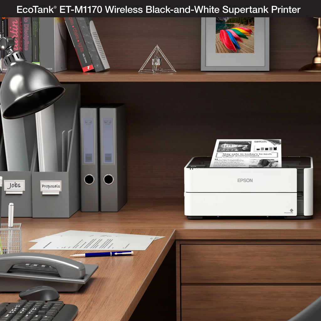 Epson EcoTank ET-M1170 Wireless Monochrome Supertank Printer Y449
