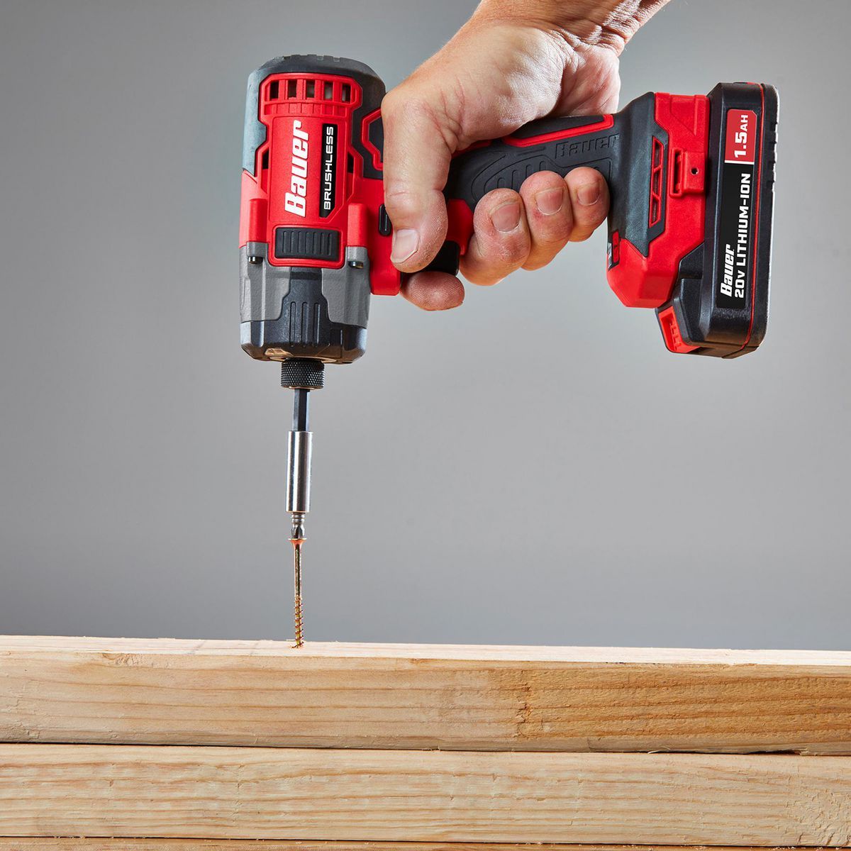 BAUER 20V Brushless Cordless 3-Speed Impact Driver - Tool Only D17063
