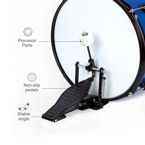 5-Piece Kids Junior Drum Set with 13" Bass Drum for Ages 3-9 P366