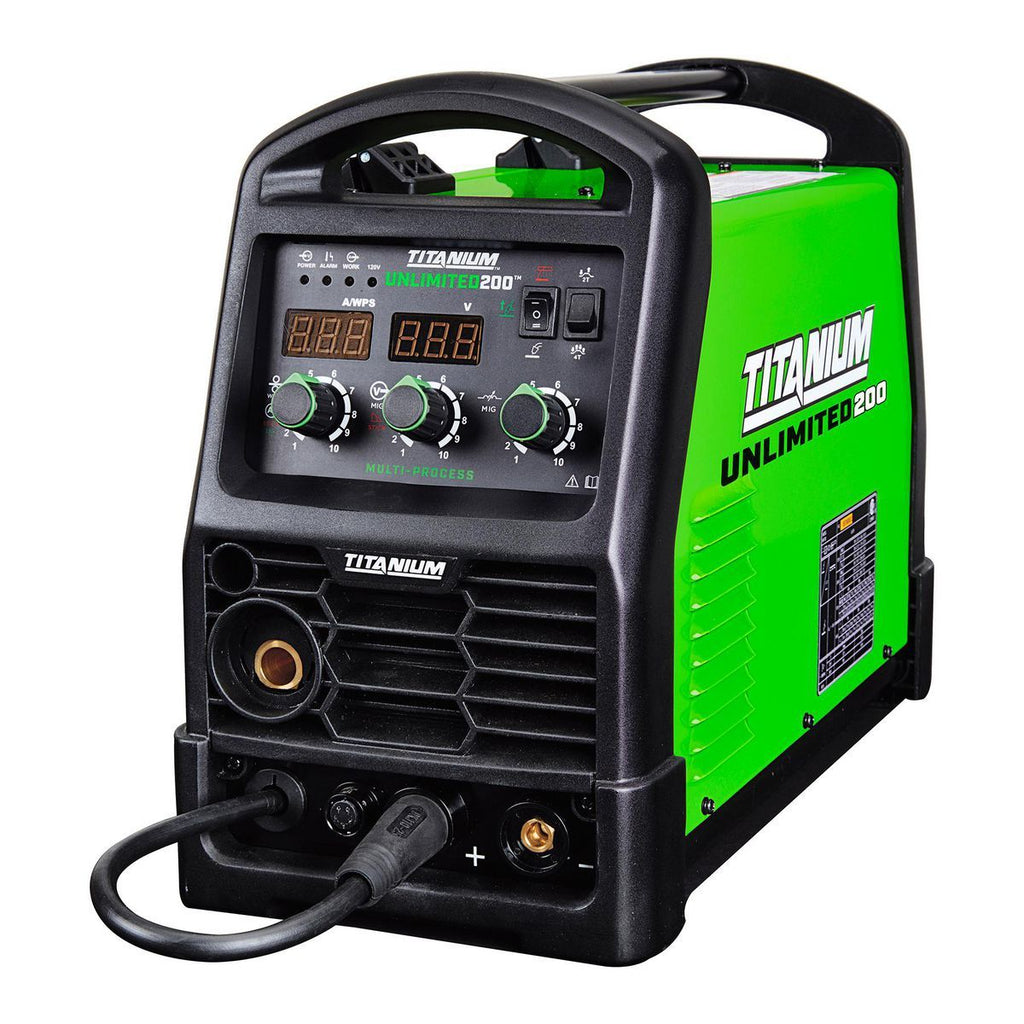 TITANIUM UNLIMITED 200 Professional Multiprocess Welder 120/240V Q54091