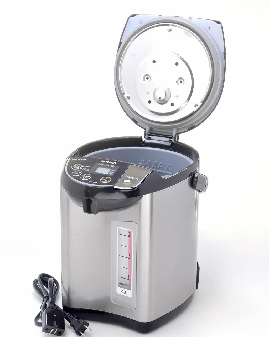Tiger Electric Water Boiler and Warmer 4.0L Stainless Black Z9253