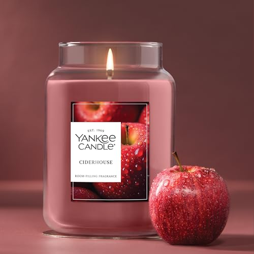 Yankee Candle Sugared Cinnamon Apple Scented Candle, 22oz Large Jar V569036