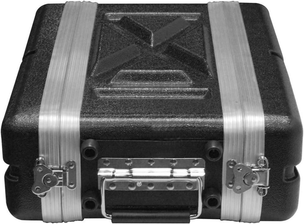 Seismic Audio SALWR2S Lightweight 2U ABS Rack Case N929699