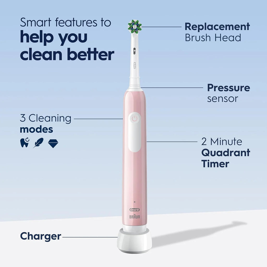Oral-B Pro 1000 Rechargeable Electric Toothbrush, White W32778