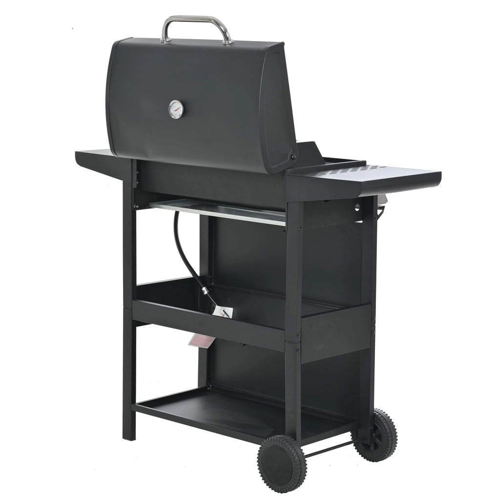 Stainless Steel 4-Burner Gas Grill with Piezoelectric Ignition Z156305