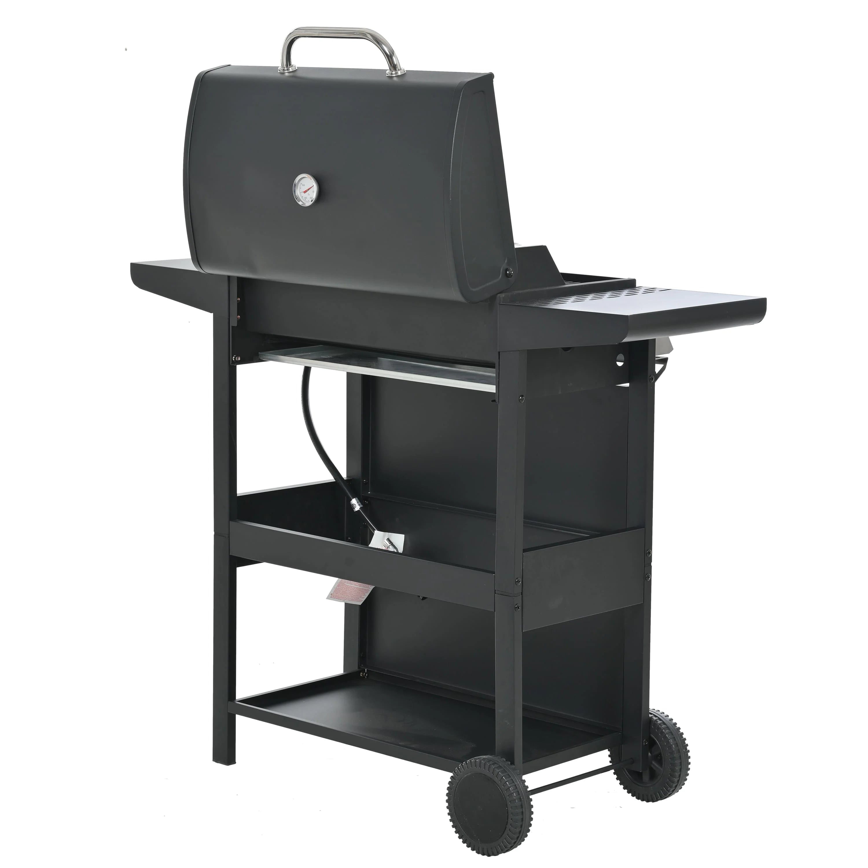 Stainless Steel 4-Burner Gas Grill with Piezoelectric Ignition Z156305
