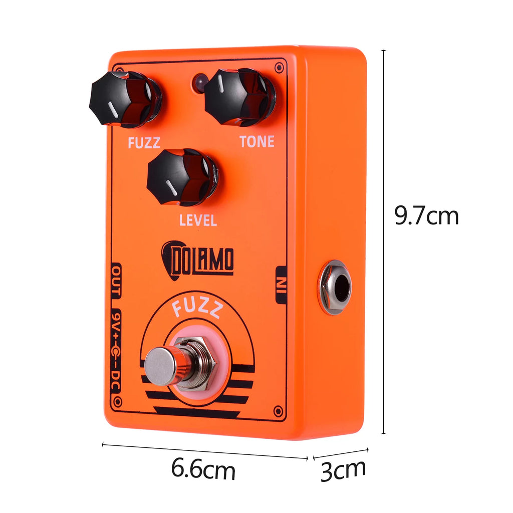 Walmeck D-2 FUZZ Guitar Effect Pedal with True Bypass O68692