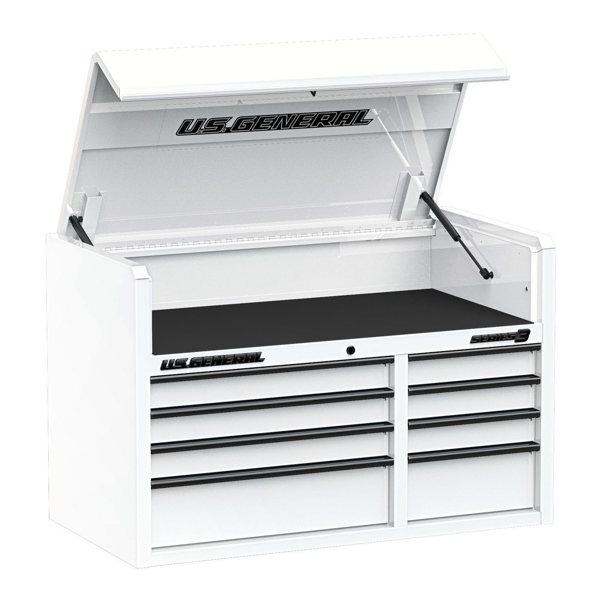 U.S. General 42 in. Top Chest, Series 3, Black E847