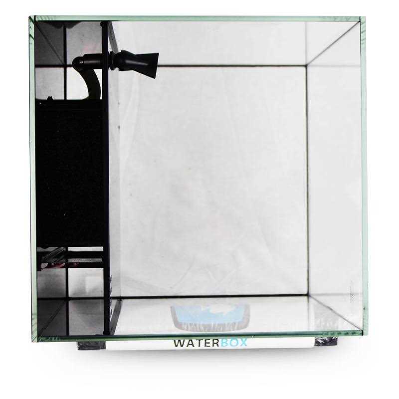 Waterbox AIO 20 Gallon Cube Starphire Glass Aquarium U937352