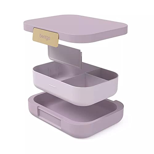 Bentgo Modern Adult & Teen Bento Lunch Box, Leak-Resistant, BPA-Free, Dark Gray G5523