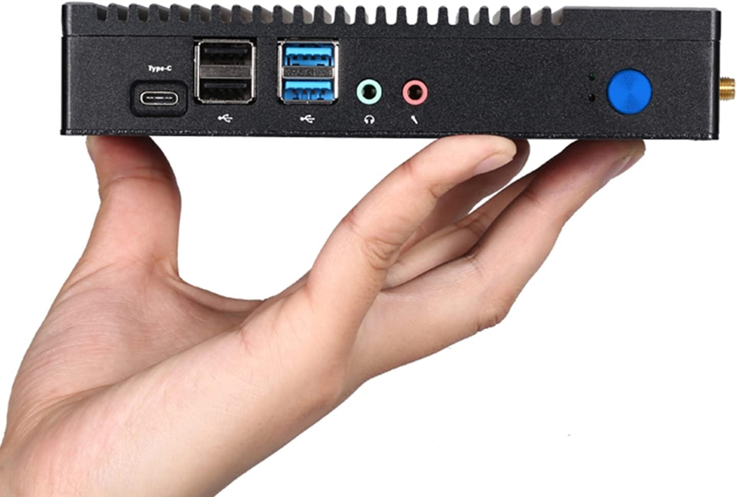 Fanless Mini PC Quad Core AMD A6 8G RAM 512G SSD R78401