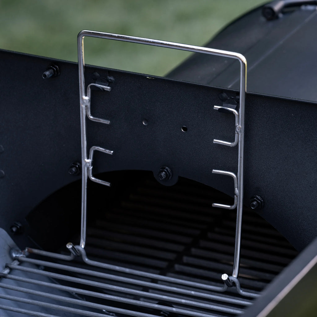 Char-Griller Smokin' Outlaw Charcoal Grill and Offset Smoker V528075