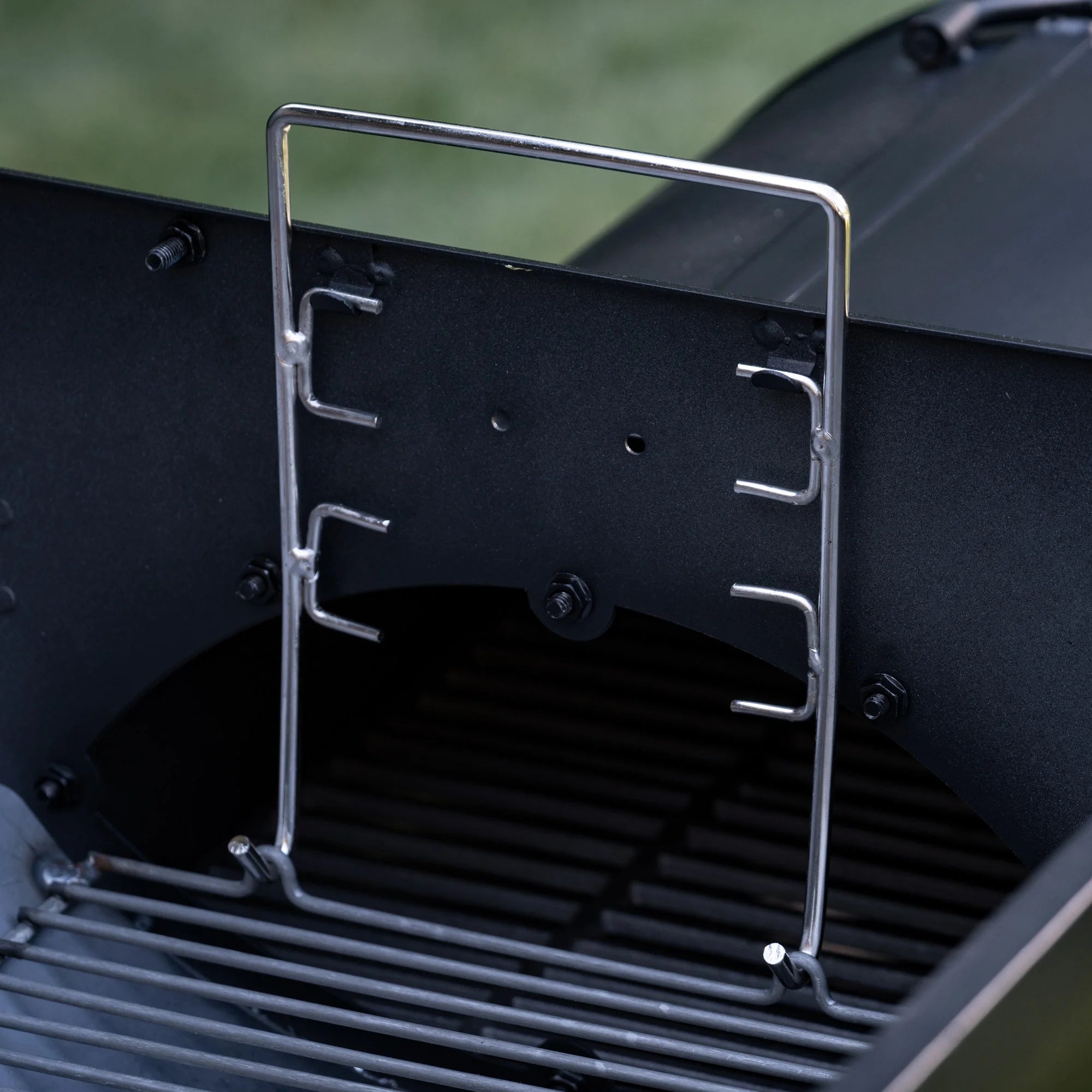 Char-Griller Smokin' Outlaw Charcoal Grill and Offset Smoker V528075