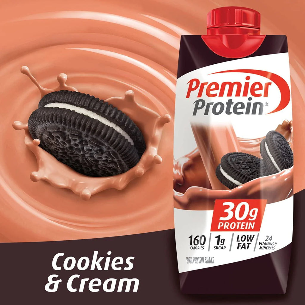 Premier Protein Shake, Chocolate, 11 fl oz, 12 Ct H339
