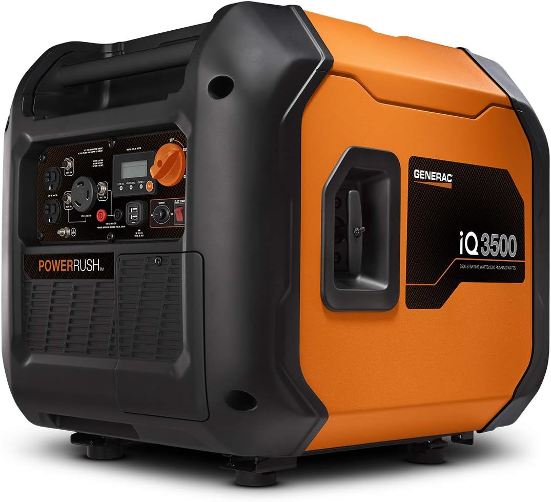 Generac GP3500iO Inverter Generator - 3500 Starting Watts, RV Ready I499