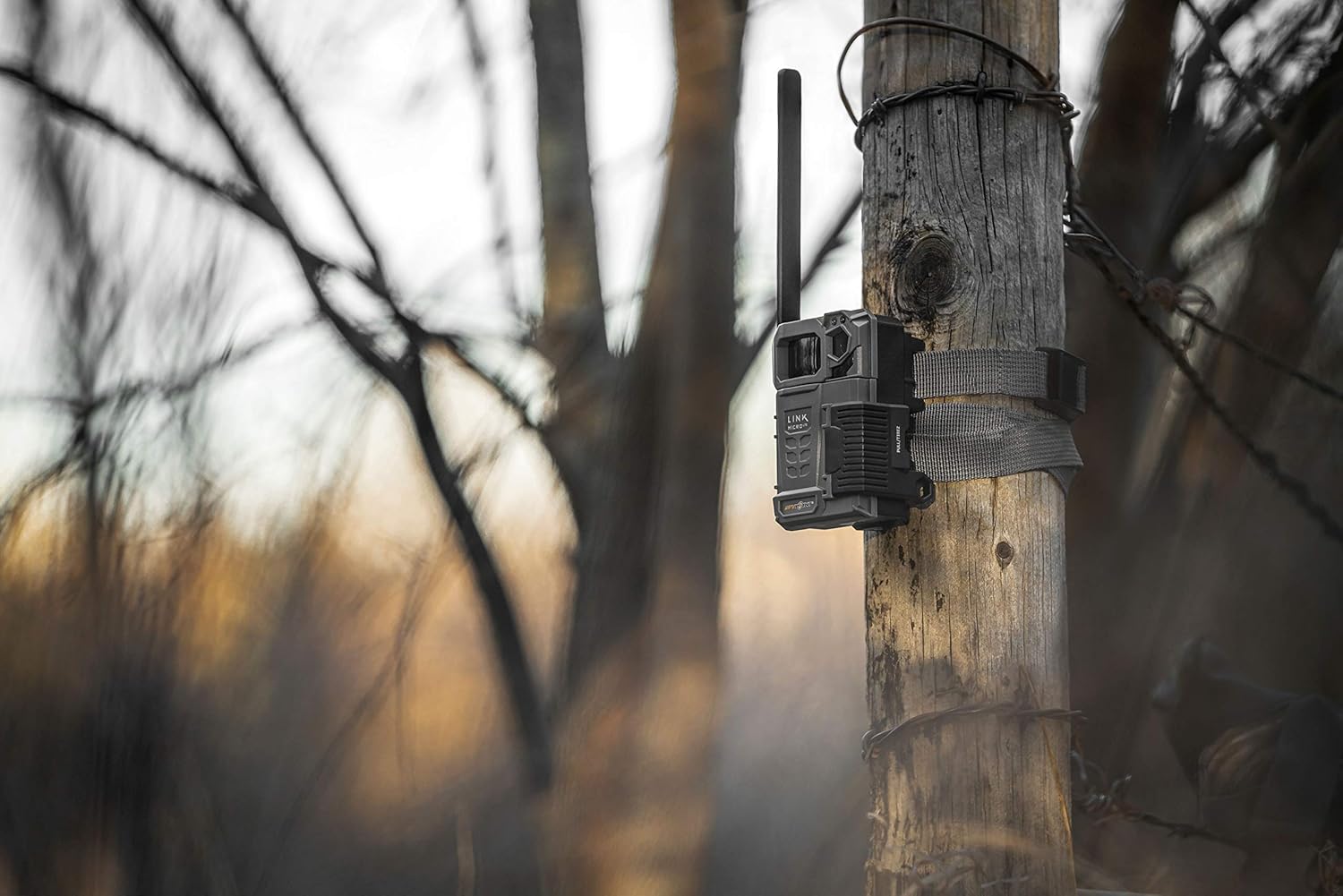 SPYPOINT Link-Micro-LTE Twin Pack Cellular Trail Cameras 10MP with Steel Cases A687721