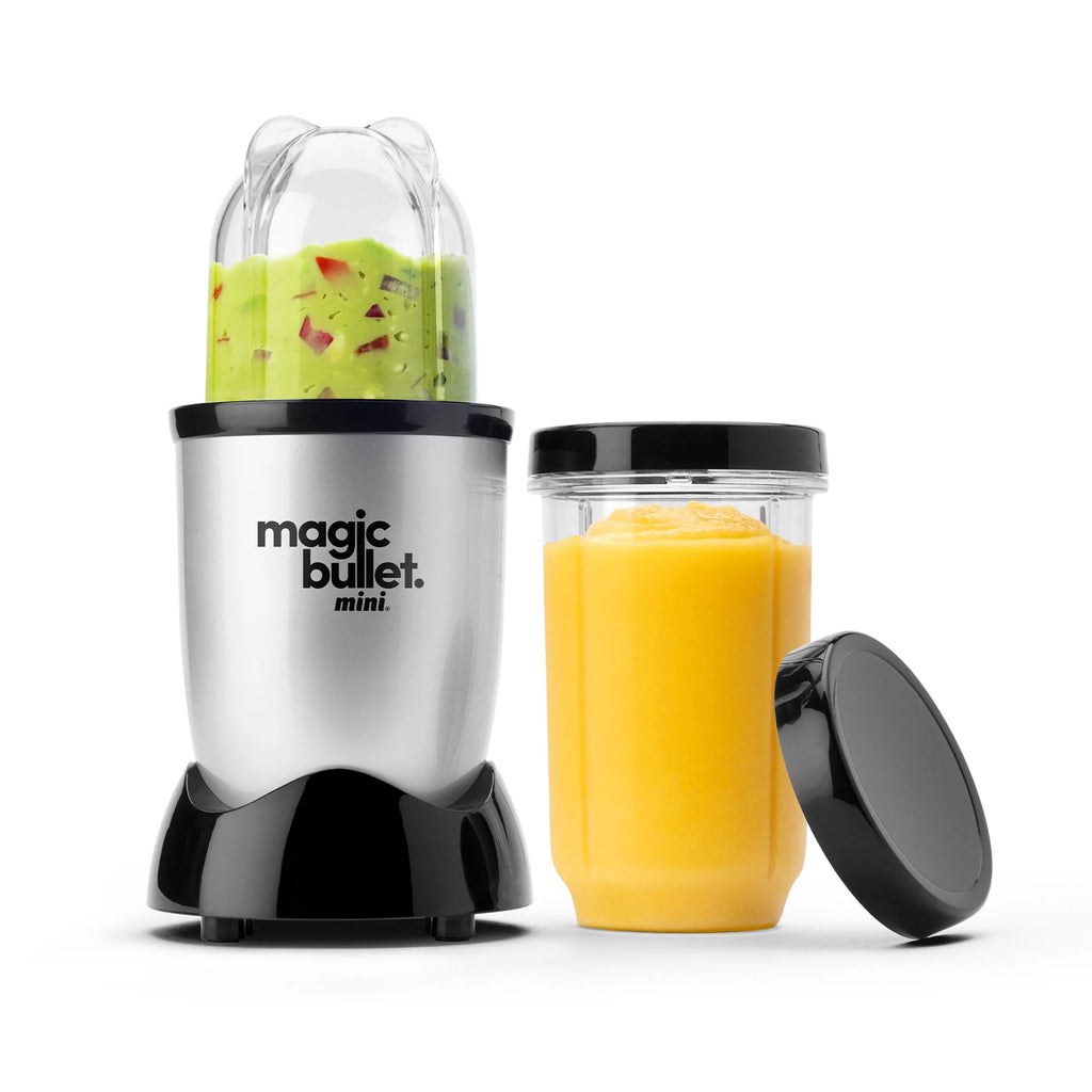 Magic Bullet庐 Mini 14 oz. Compact Personal Blender Silver/Black