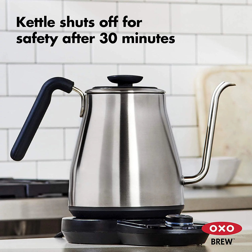 OXO Brew Gooseneck Electric Kettle 1L Stainless Steel H181