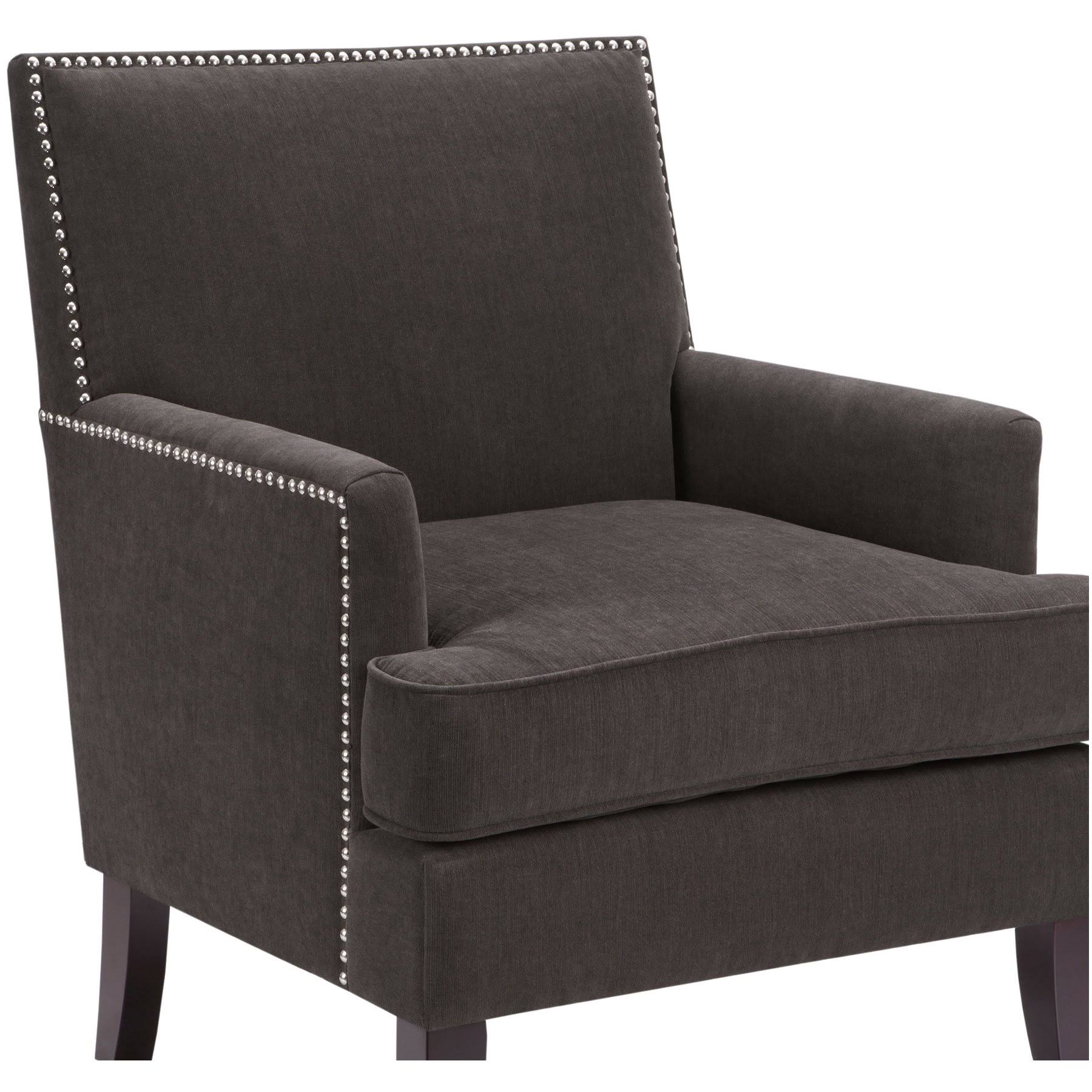 Madison Park Colton Track Arm Club Chair Charcoal K75932