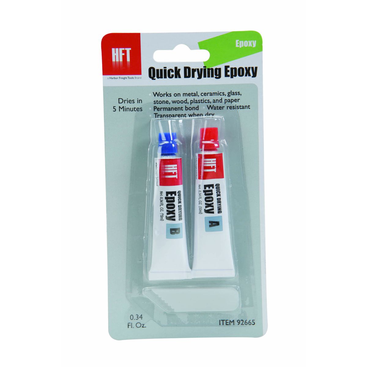 HFT Super Strong Quick Setting Epoxy J72055