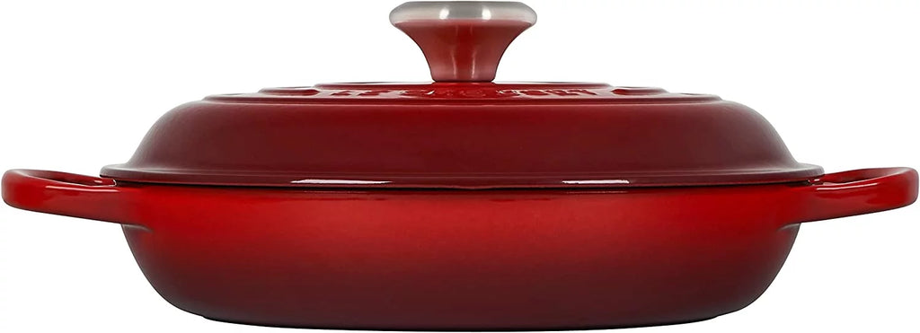 Le Creuset Enameled Cast Iron Signature Braiser, 2.25 qt., Cerise O689