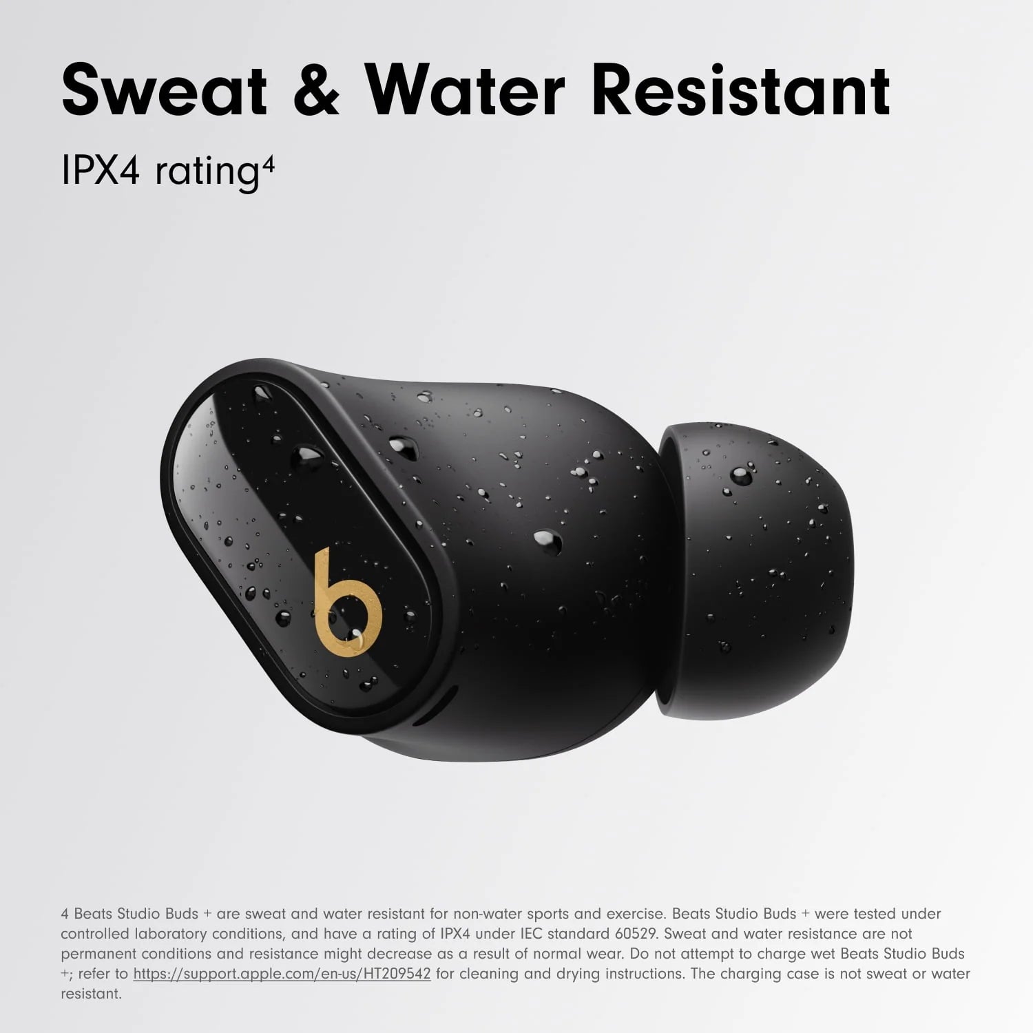 Beats Studio Buds True Wireless Noise Cancelling Earbuds - Black/Gold T3994