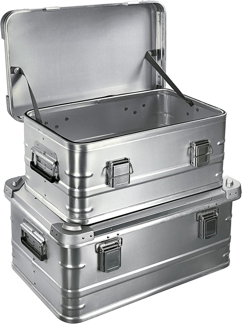 Eylar 2-Piece Equipment and Gear Overland Crossover Aluminum Cargo Case (2 PCS Combo)