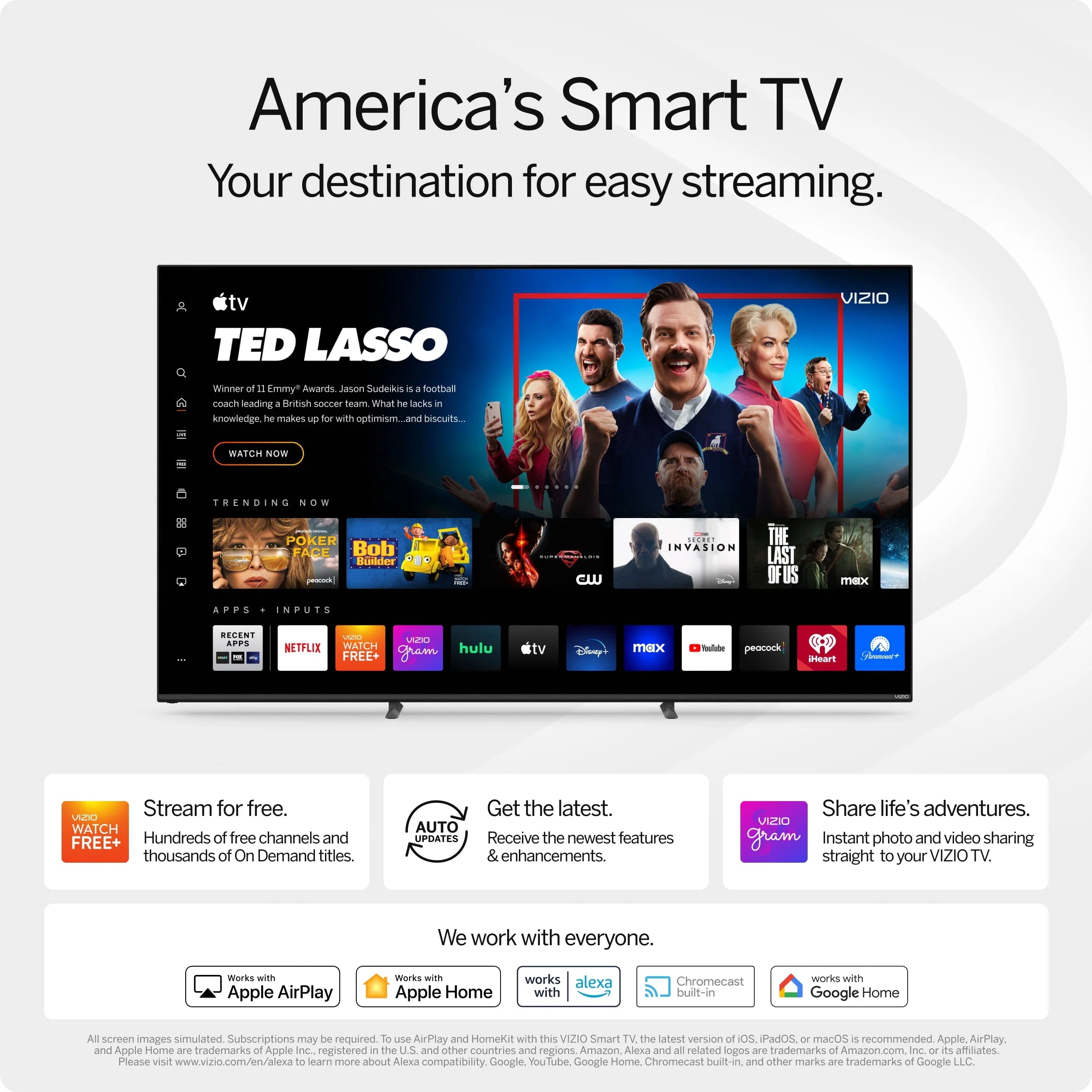 VIZIO 70 Class V-Series 4K UHD LED Smart TV V705-J03 C672053