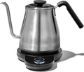 OXO Brew Gooseneck Electric Kettle \u2013 Hot Water Kettle  Pour Over Coffee &amp; Tea Kettle  Adjustable Temperature  Built-In Brew Timer  Stainless Steel  1L\u200B