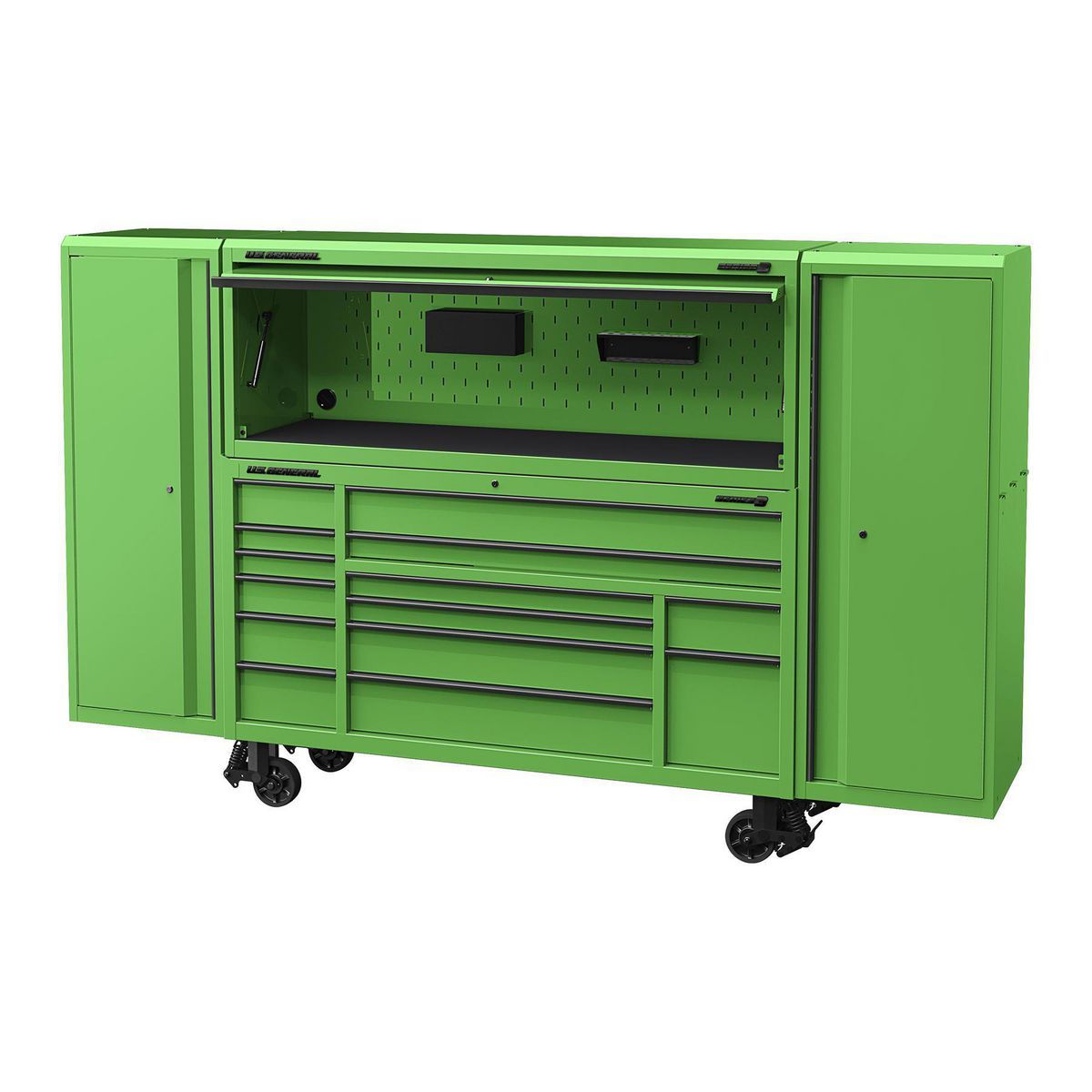 U.S. General 22 in. End Locker, Series 3, Blue Y30292
