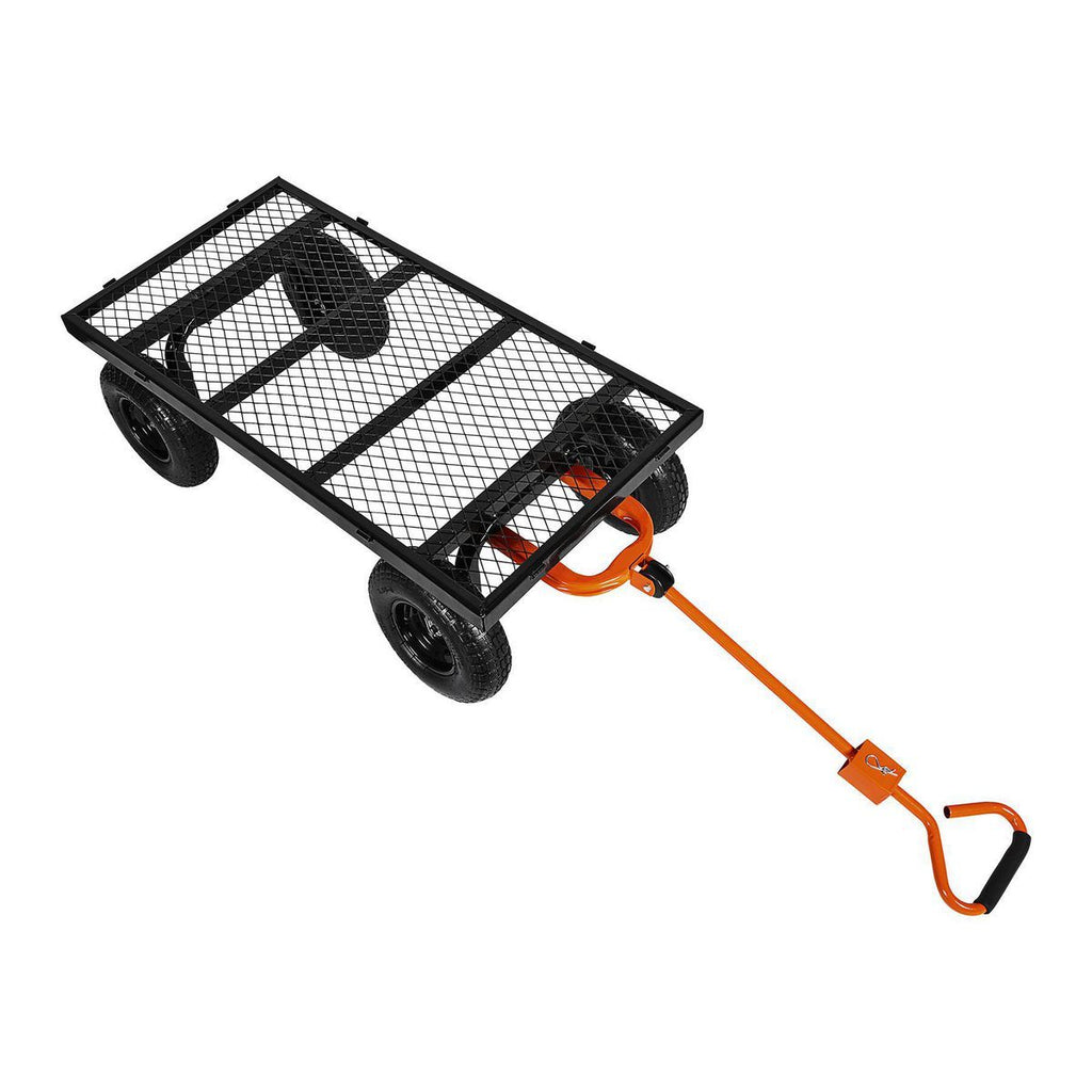 Steel Utility Cart 1200 lb Capacity with Removable Sides R5280