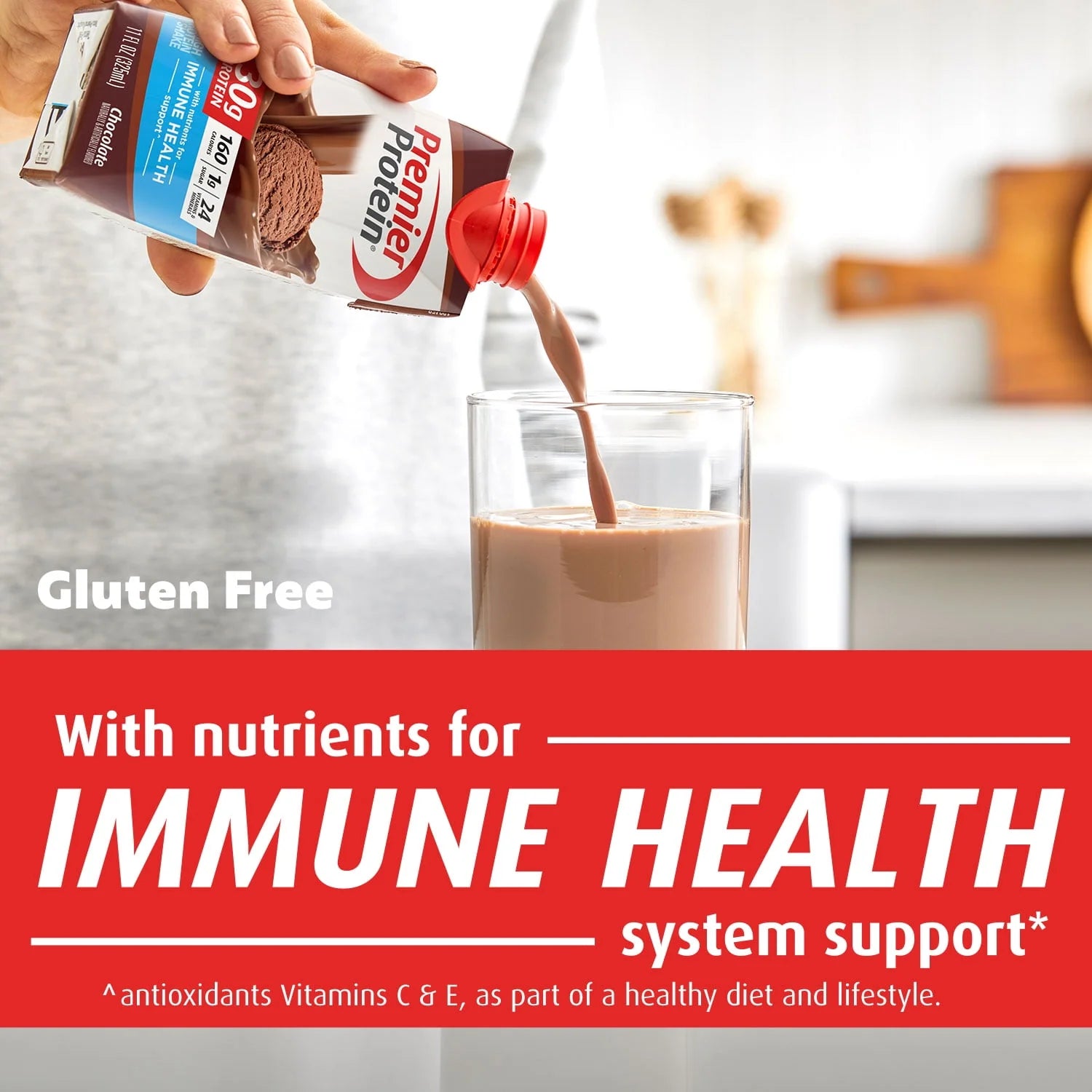 Premier Protein Shake, Chocolate, 11 fl oz, 12 Ct H339