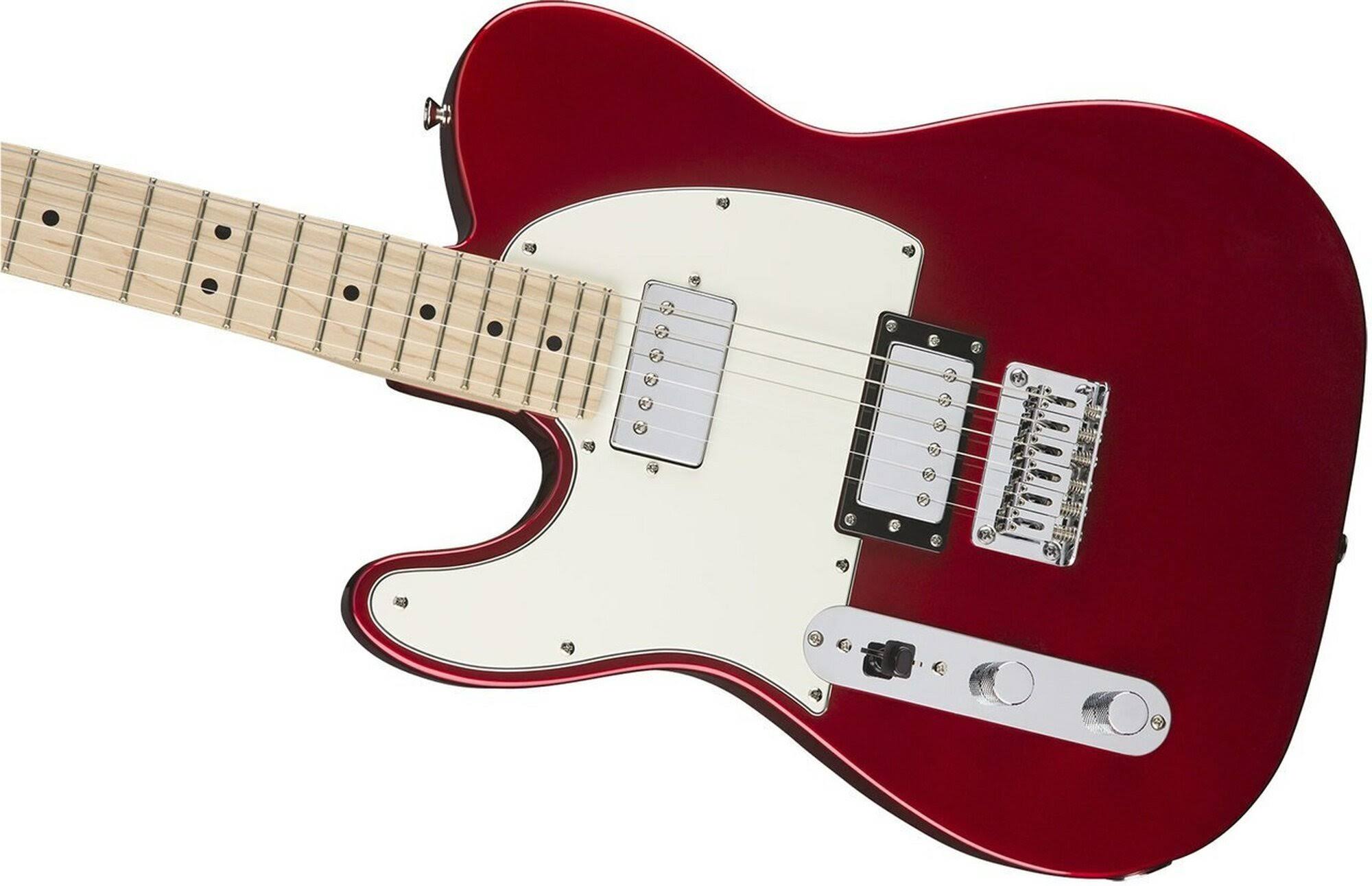 Squier Contemporary Telecaster HH Left-Handed Dark Metallic Red F688