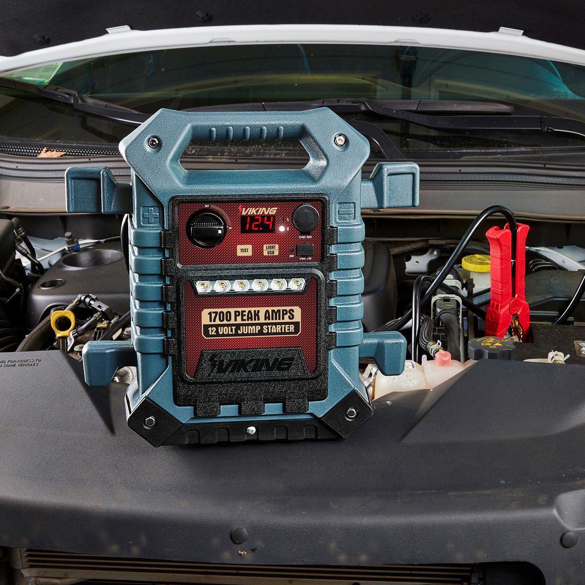 VIKING 1700A Portable Car Battery Jump Starter Power Pack T3830