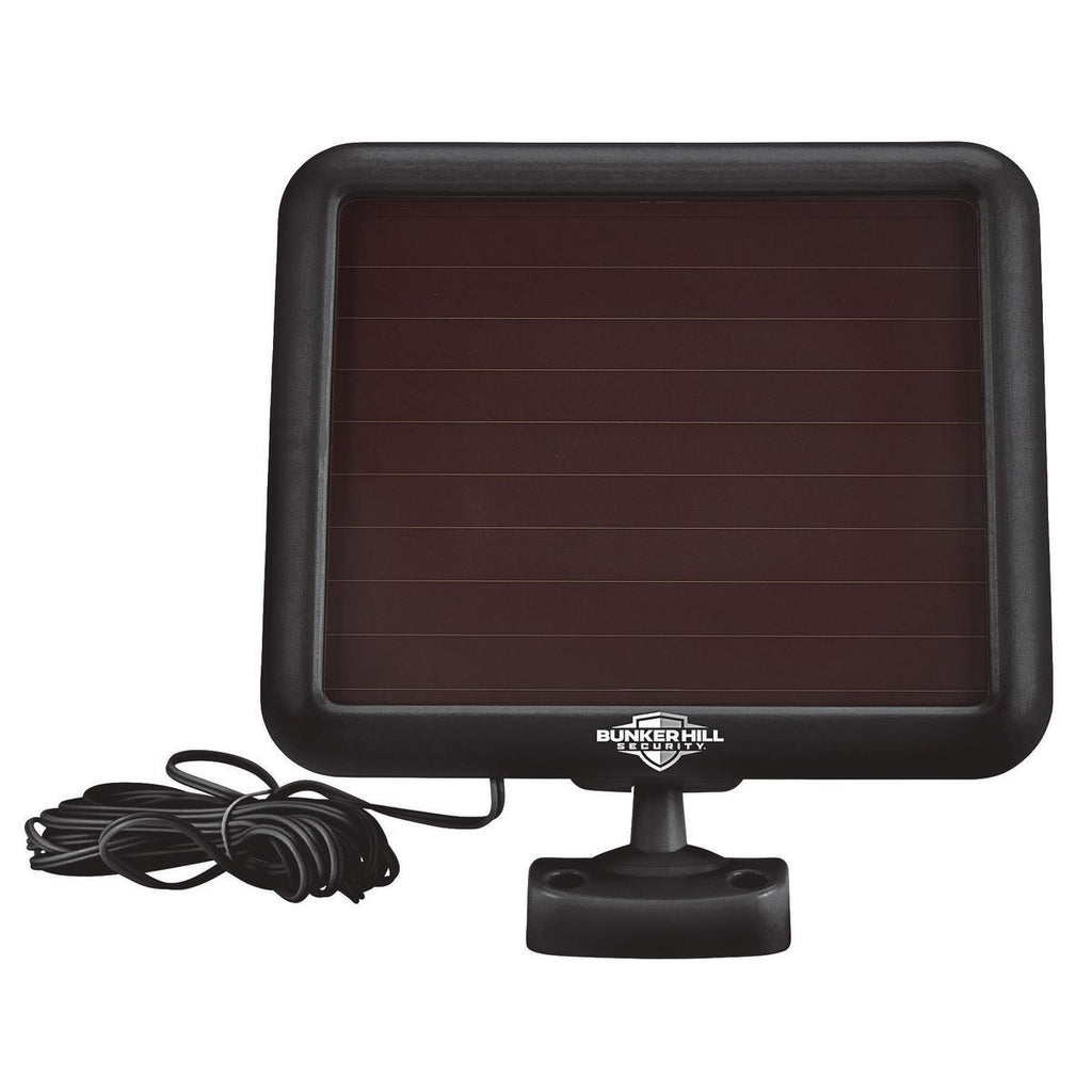BUNKER HILL SECURITY 500 Lumen LED Solar Security Light - Black Z42986