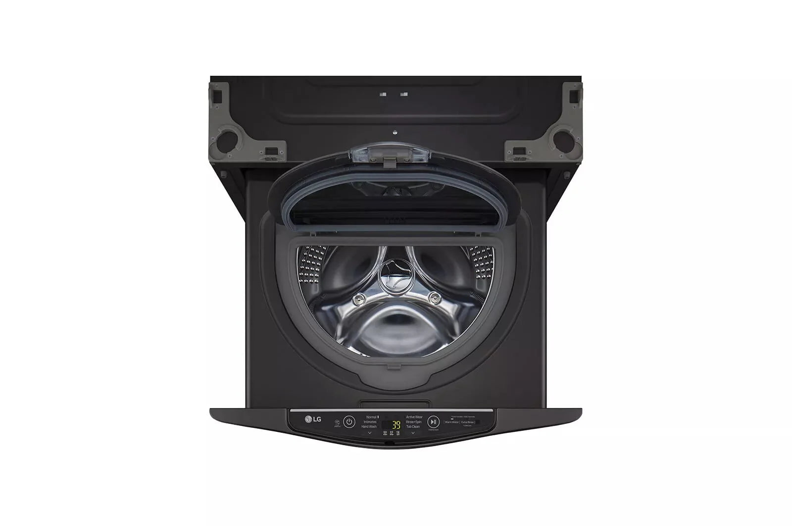 LG WD200CV 1.0 Cu. Ft. Sidekick Pedestal Washer Graphite Steel G45891