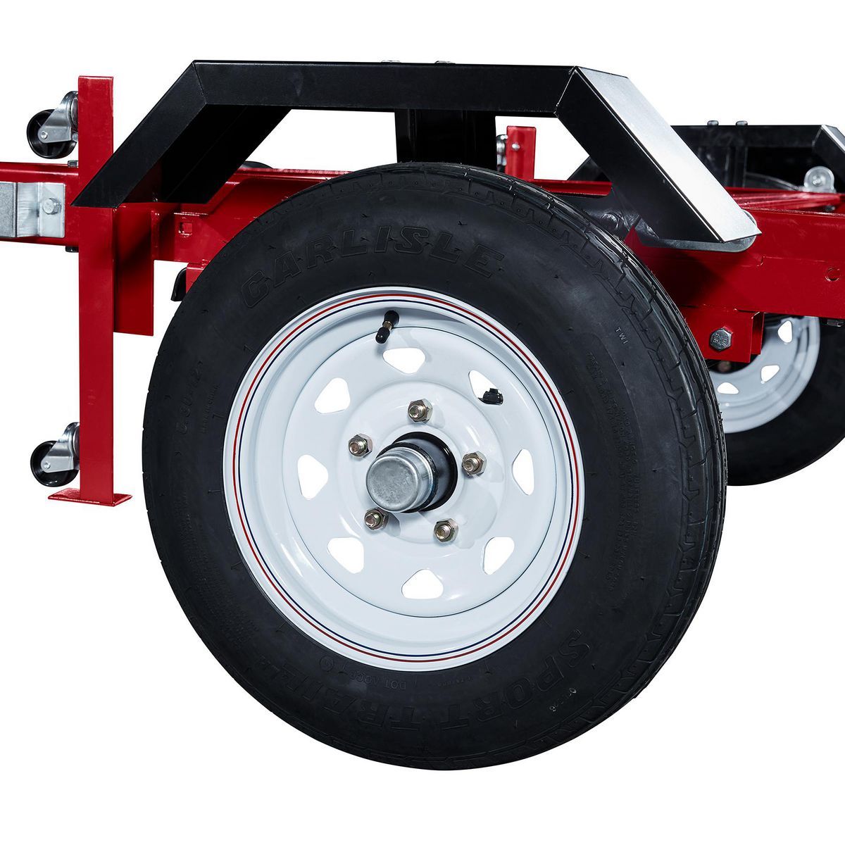 HAUL-MASTER 1720 lb. Capacity 4 ft. x 8 ft. Folding Trailer K33488