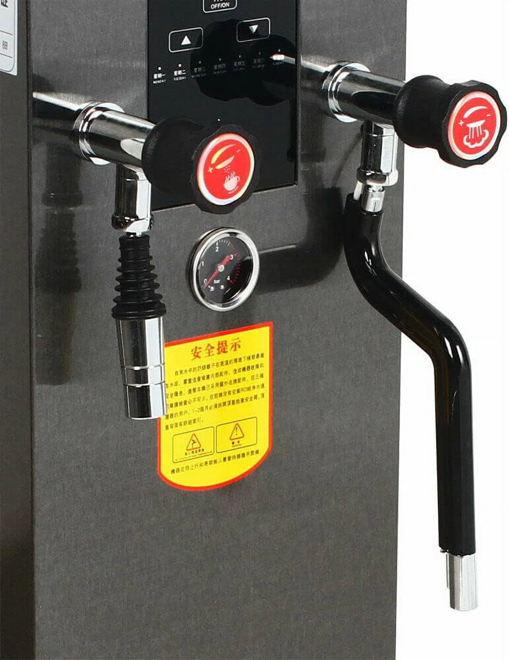 MIDUO 2500W Commercial Stainless Steel Espresso Coffee Machine O932